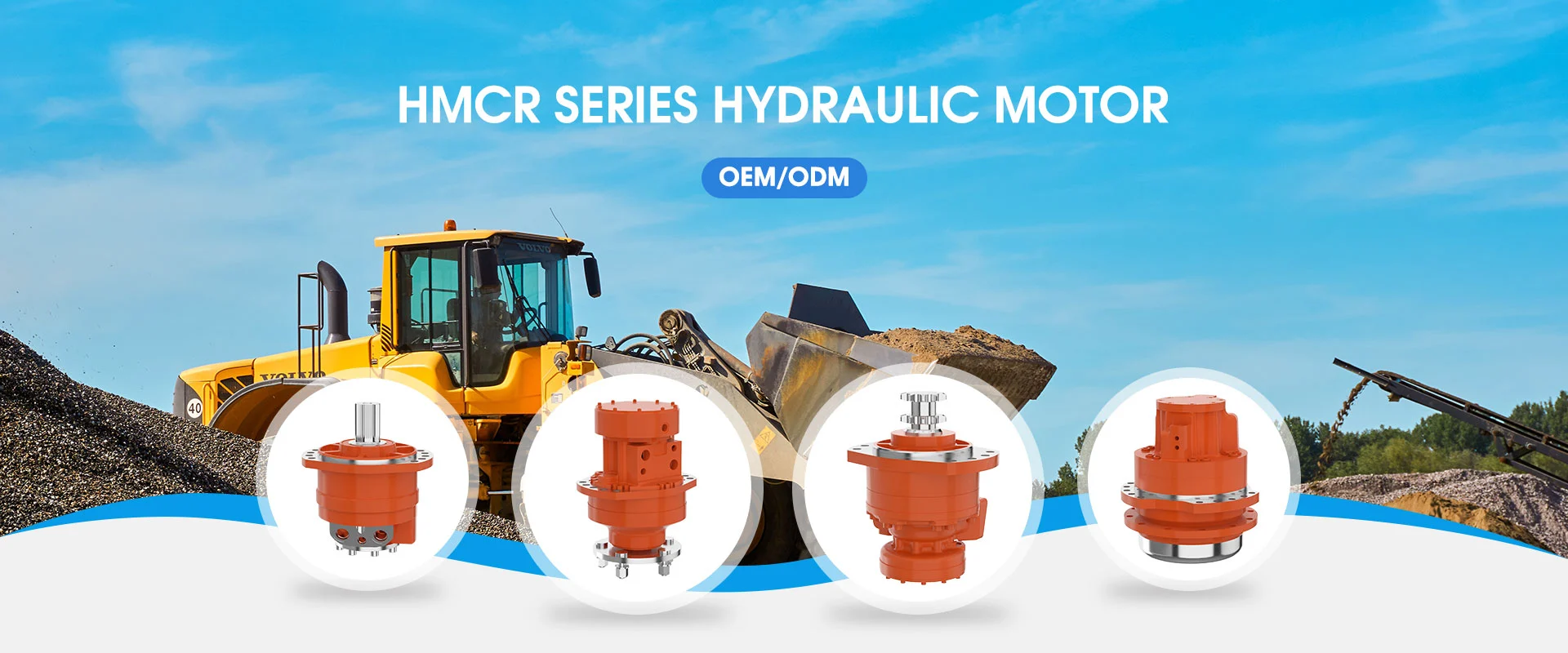 HMCR řada Hydraulického motoru dodavatel
