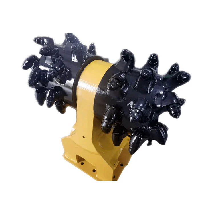 Kde je horizontální bubnová fréza běžně používaná při výkopech a demolicích